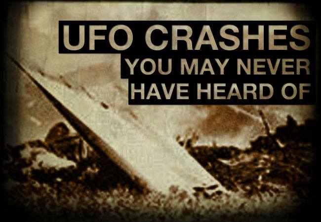 UFO CRASHES YOU MAY NEVER HAVE HEARD OF